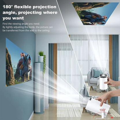 Portable Mini Projector, HD 720p Resolution