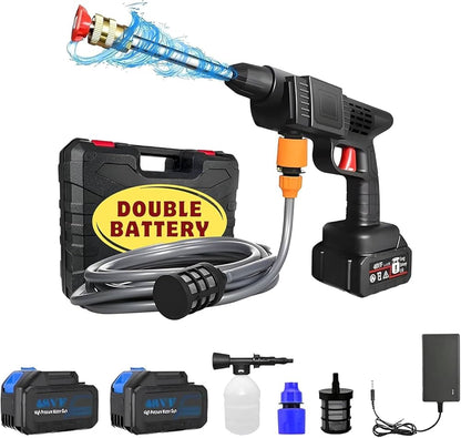 Powerful Cordless Car Washer: High-Pressure Cleaning for Cars, Bikes & Outdoors!