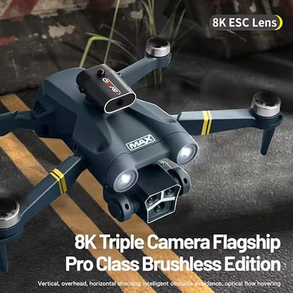 8K Drone with 3-Axis Gimbal: 48MP Photos & Smooth Aerial Video